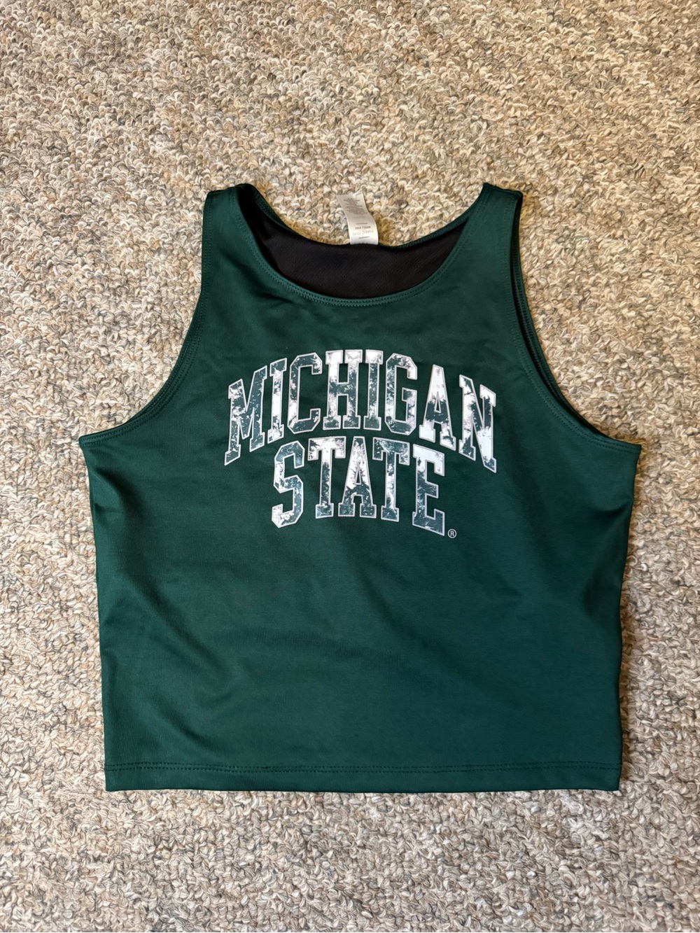 Michigan State Green Crop Tank Top